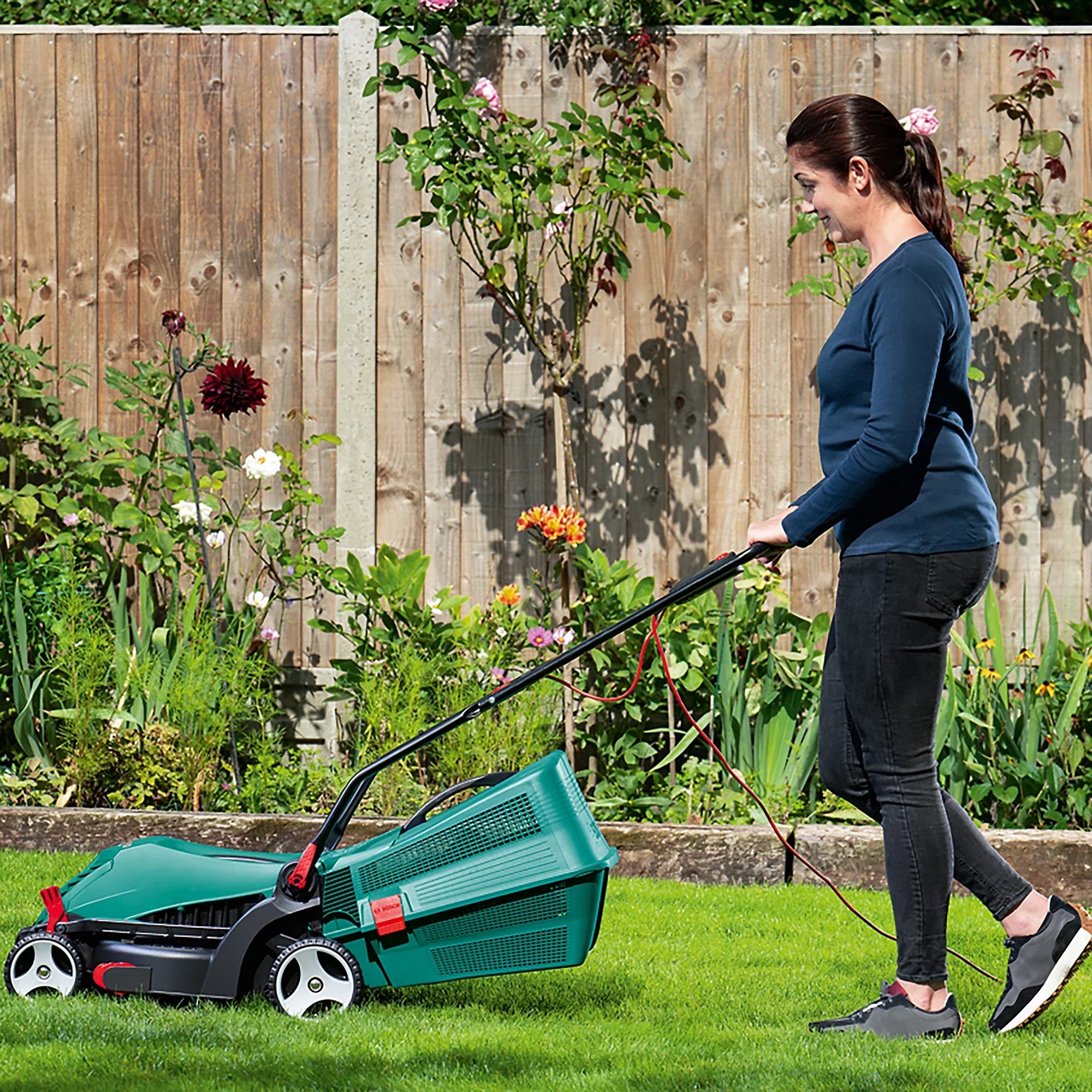 Bosch Rotak 34 R Corded Rotary Lawnmower