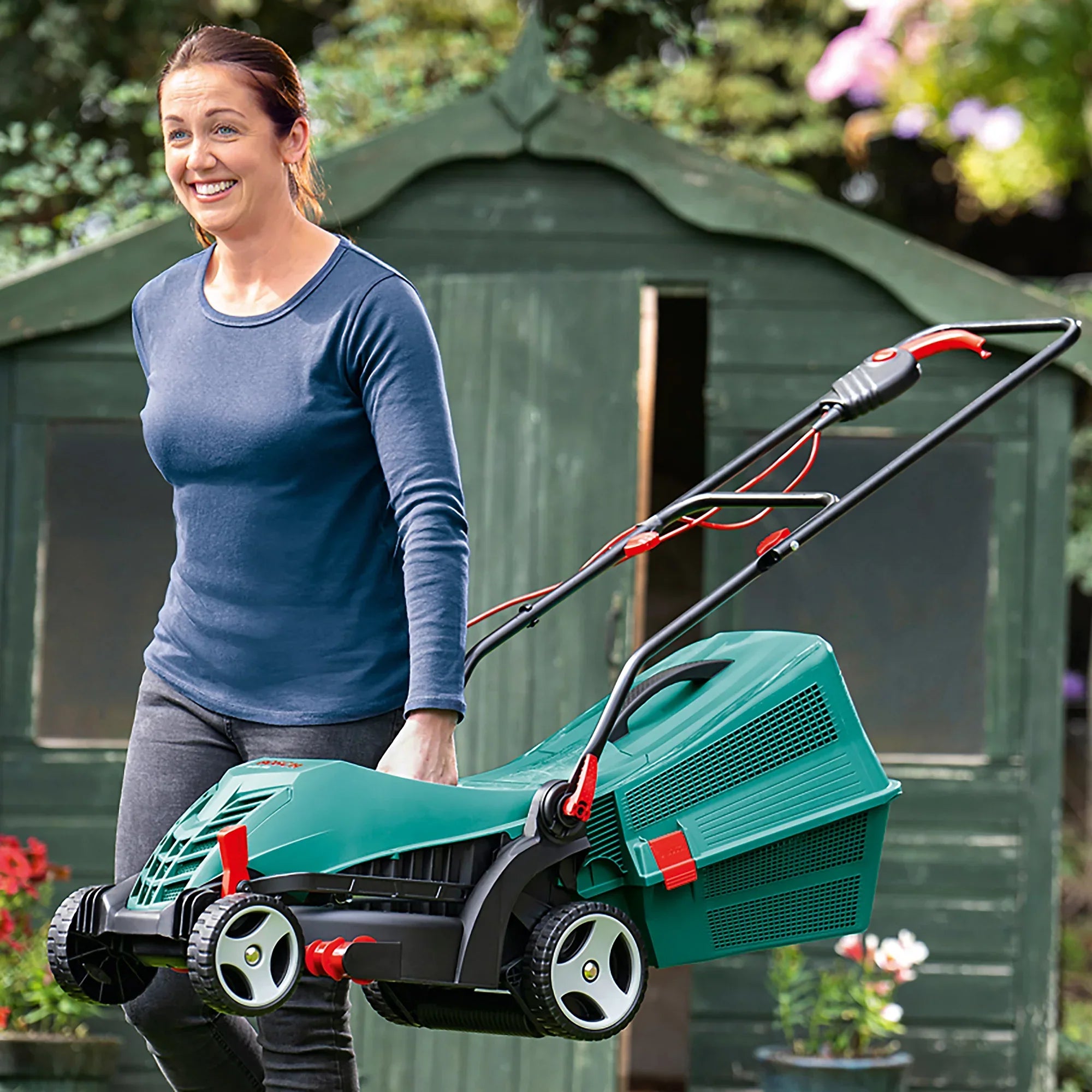 Bosch Rotak 34 R Corded Rotary Lawnmower