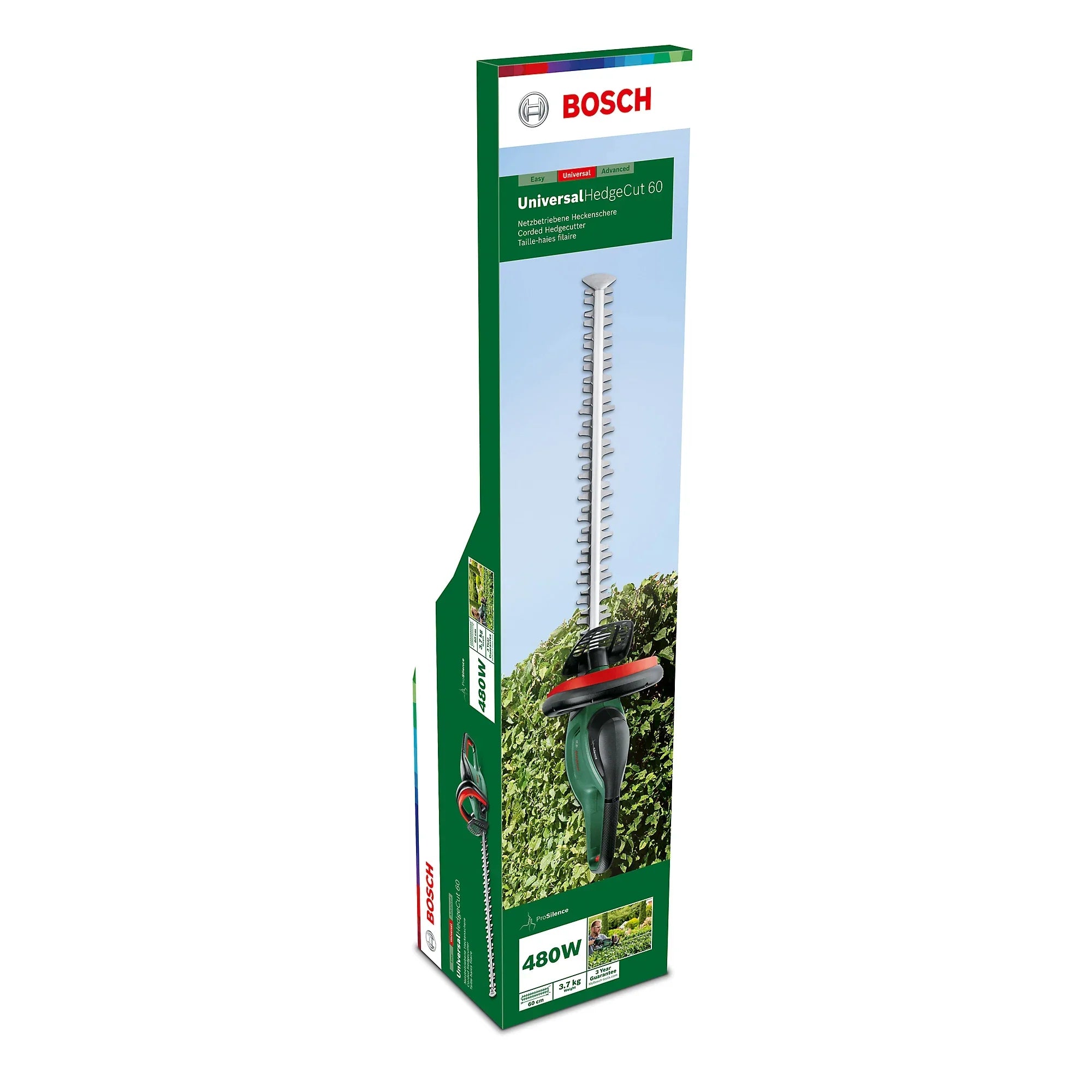 Bosch UniversalHedgeCut Corded 480W Hedge trimmer - 600mm